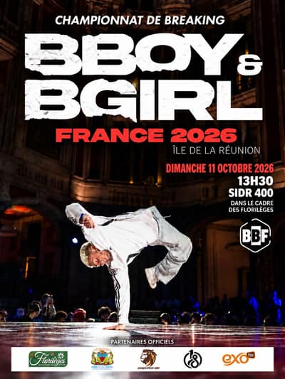 BBOY & BGIRL FRANCE 2026 - ÎLE DE LA RÉUNION