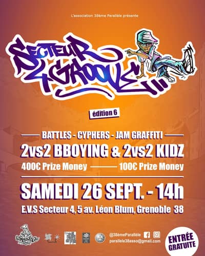 SECTEUR 4 GROOVE - ÉDITION 6